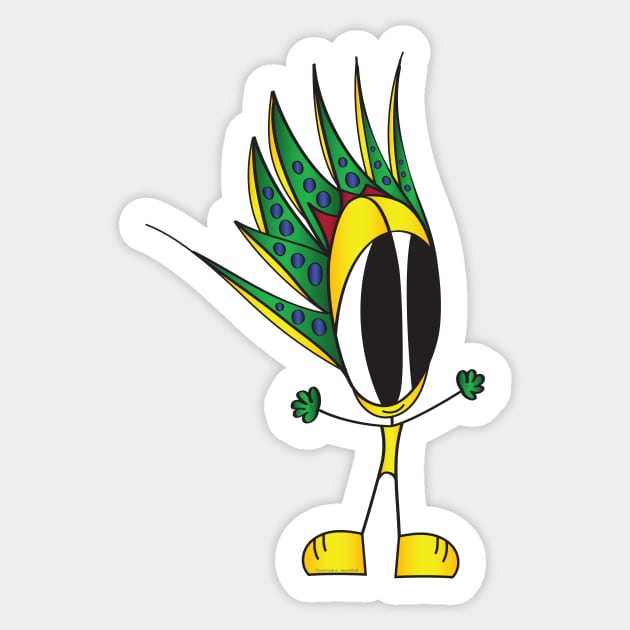 Funny Cartoon Character Sticker by Patrick's Cartoons